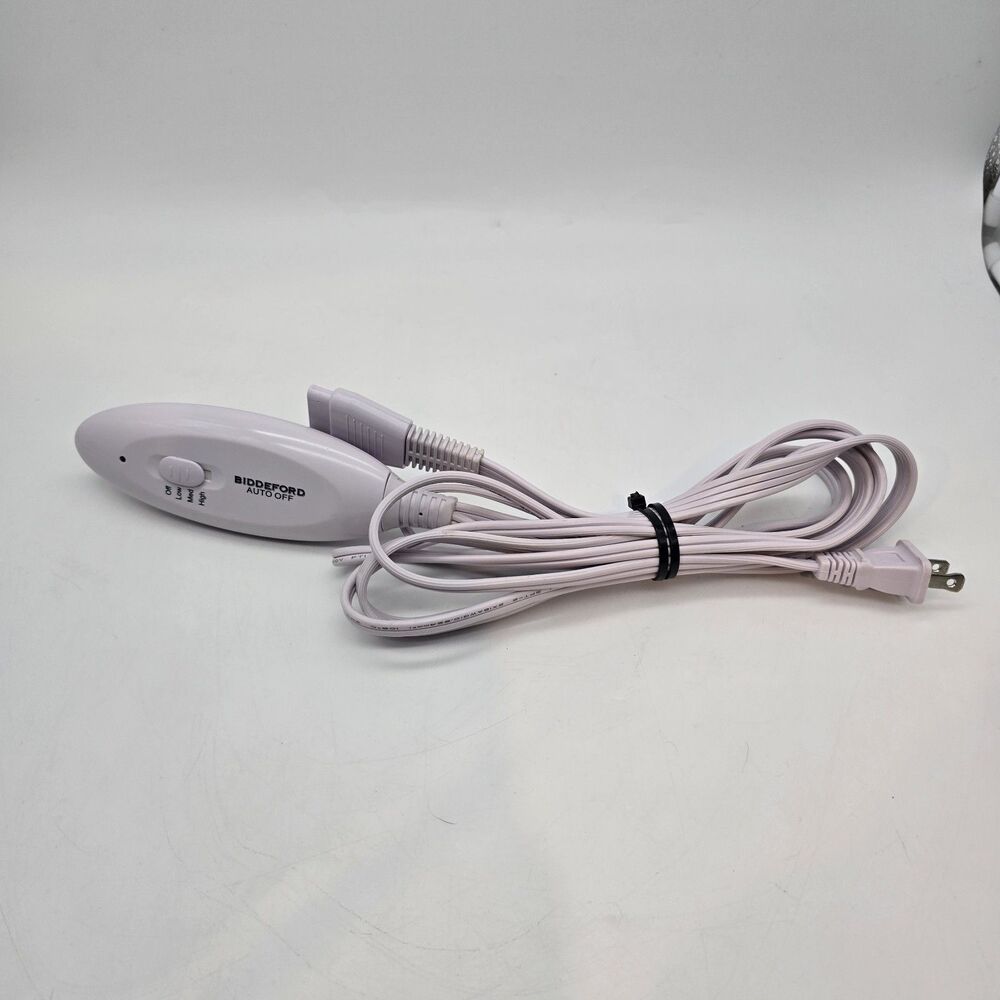 Biddeford Auto Off TC13W1 Electric Heating Blanket 4-Prong Controller Remote